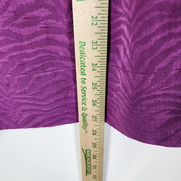 Rebecca Taylor Strapless Silk Blend Zebra Print Dress Mini Dress w/ Pockets Prom - Picture 12 of 15